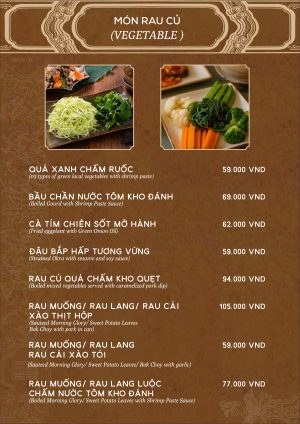Món Rau Củ