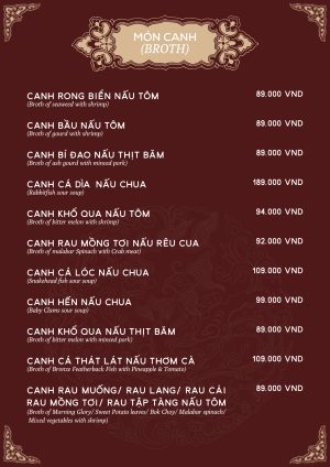 Món Canh