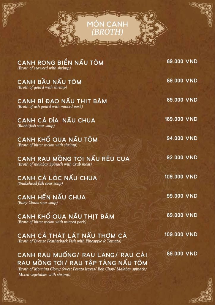 Món Canh