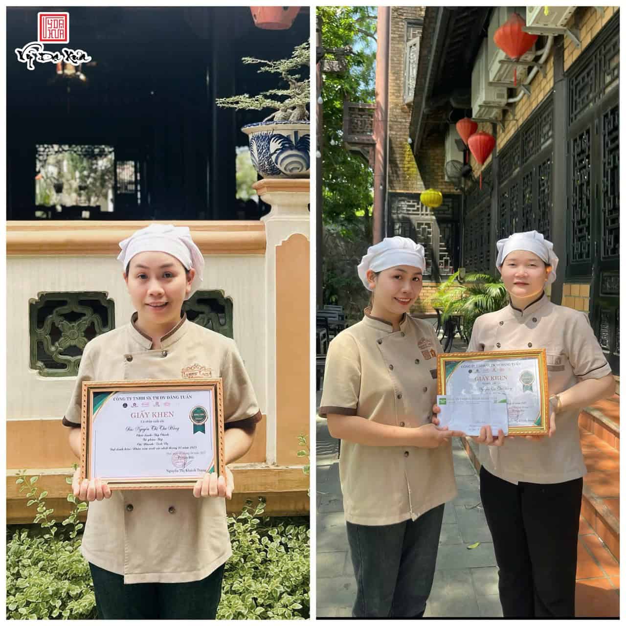 Nhân viên Nguyễn Thị Thu Hằng nhận thưởng