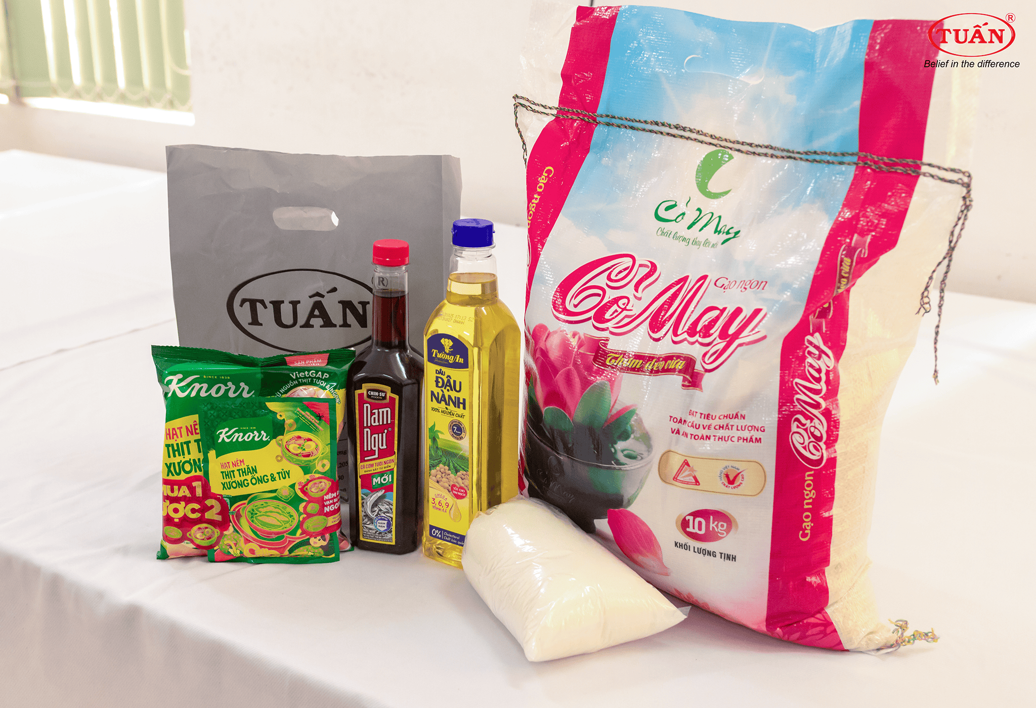 Các phần quà công ty trao tặng